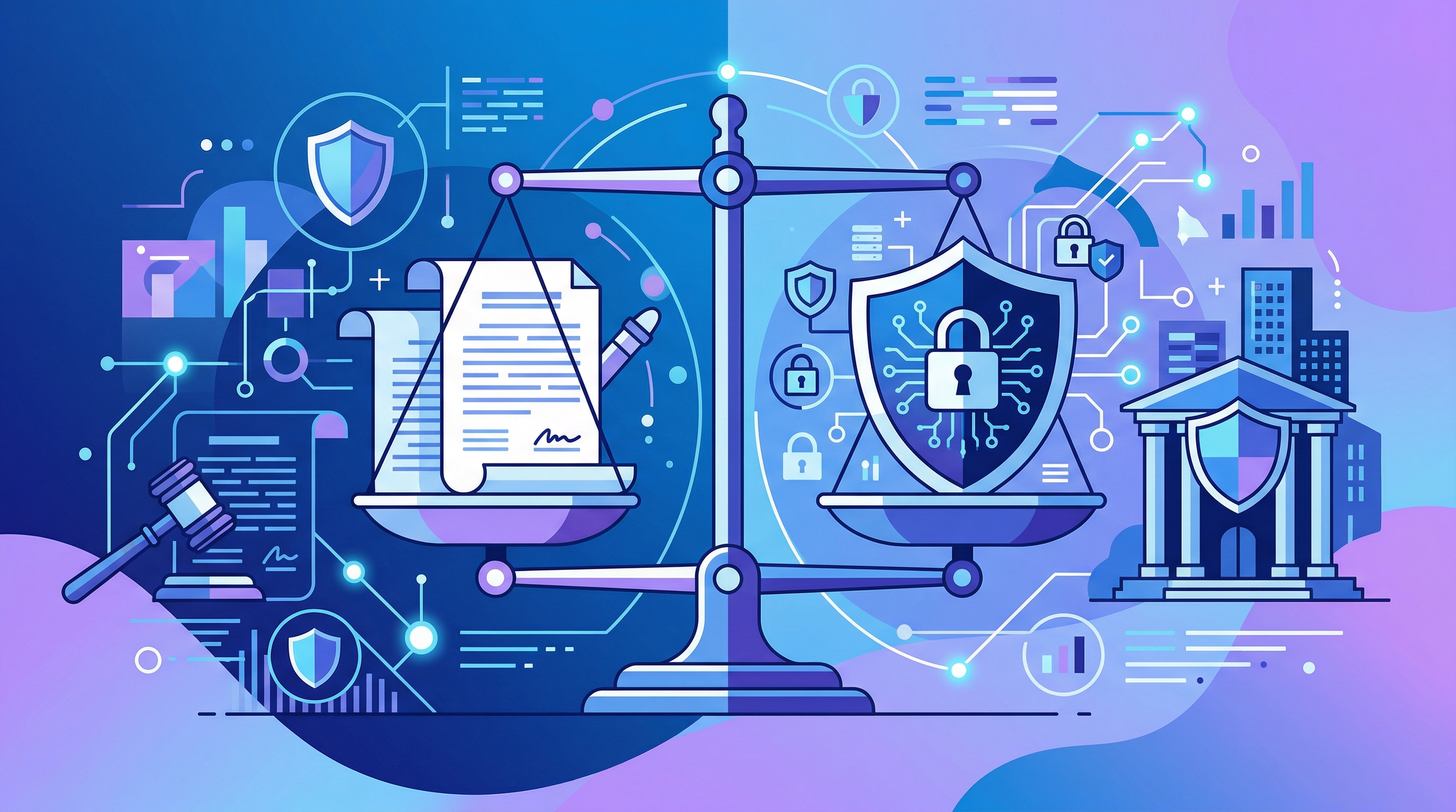 個人情報保護法改正がサイバー保険に与える影響を解説するイメージ