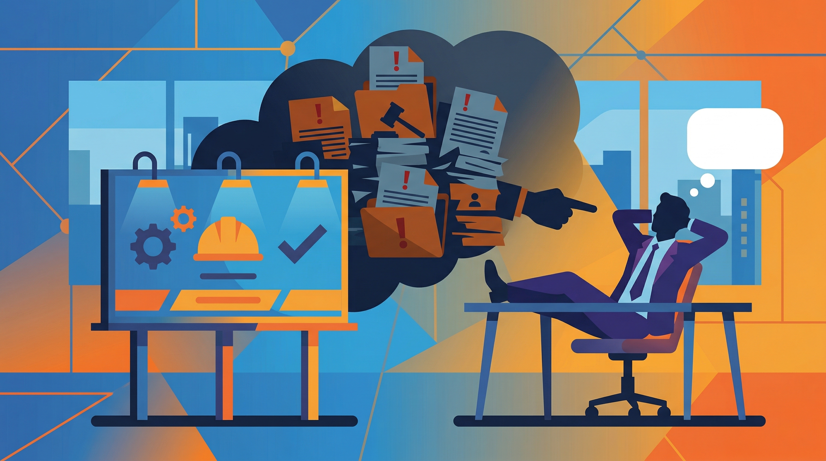 ハラスメント訴訟のリスクが身近にある現実を解説するイメージ