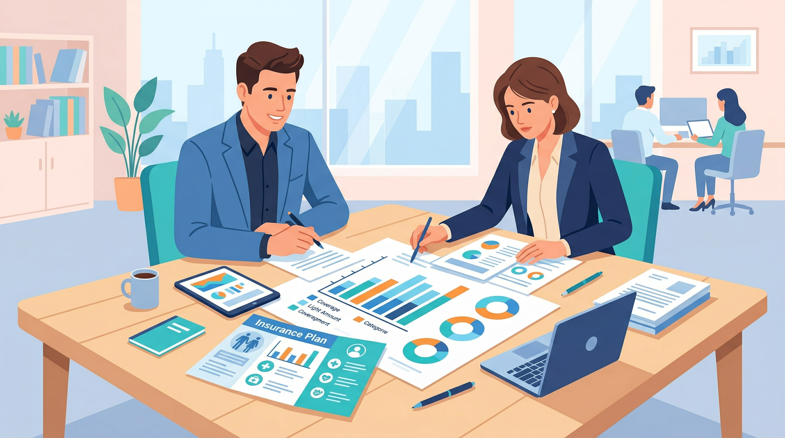 IPO企業のD&O保険の補償額と範囲の決め方を解説するイメージ