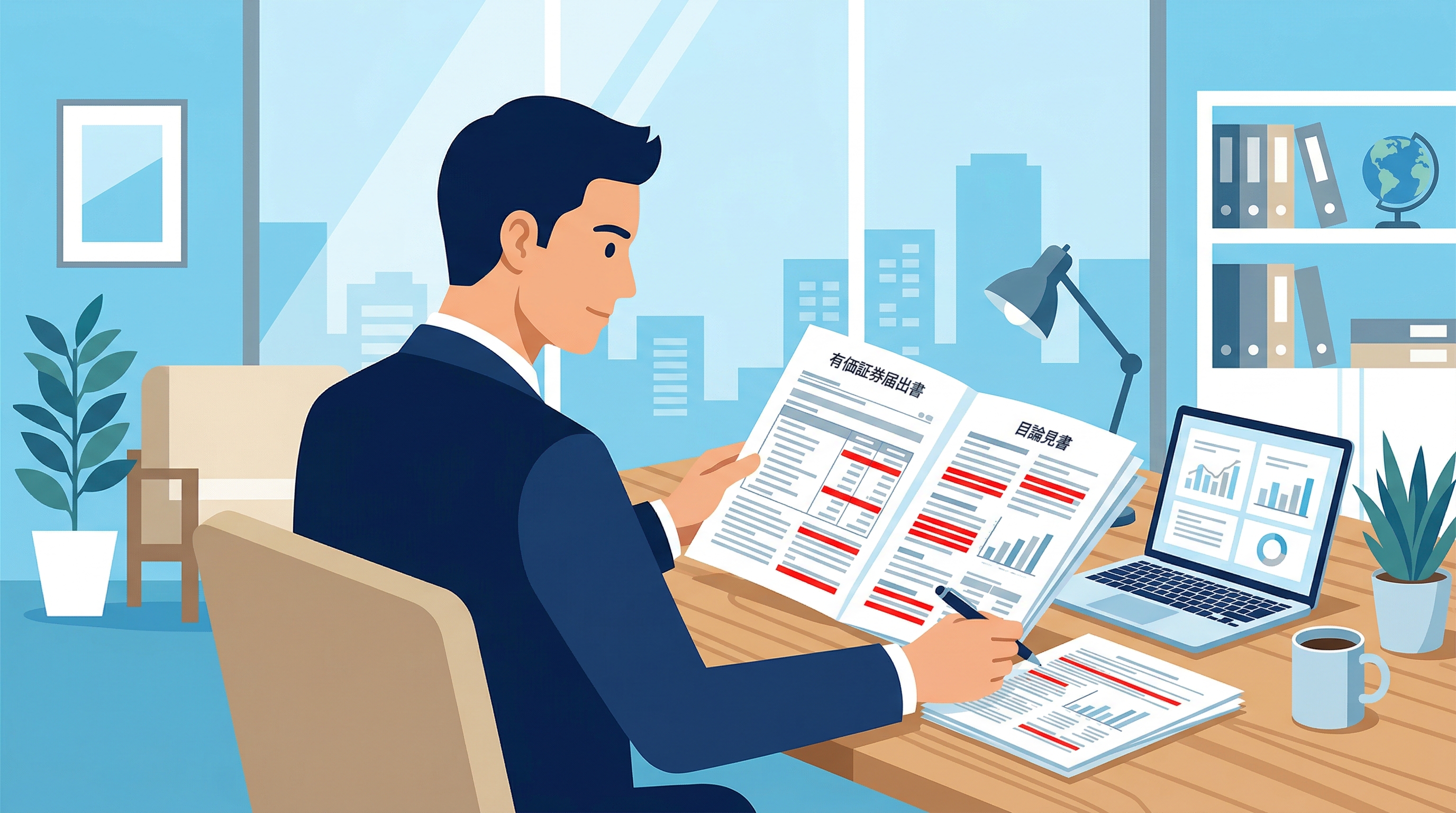 目論見書や開示書類で役員が訴えられるケースを解説するイメージ