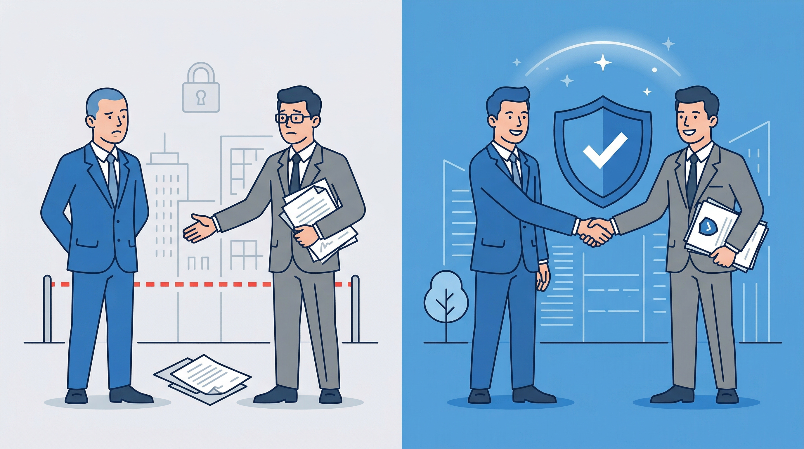 D&O保険なしの会社は社外取締役を断られる時代を解説するイメージ