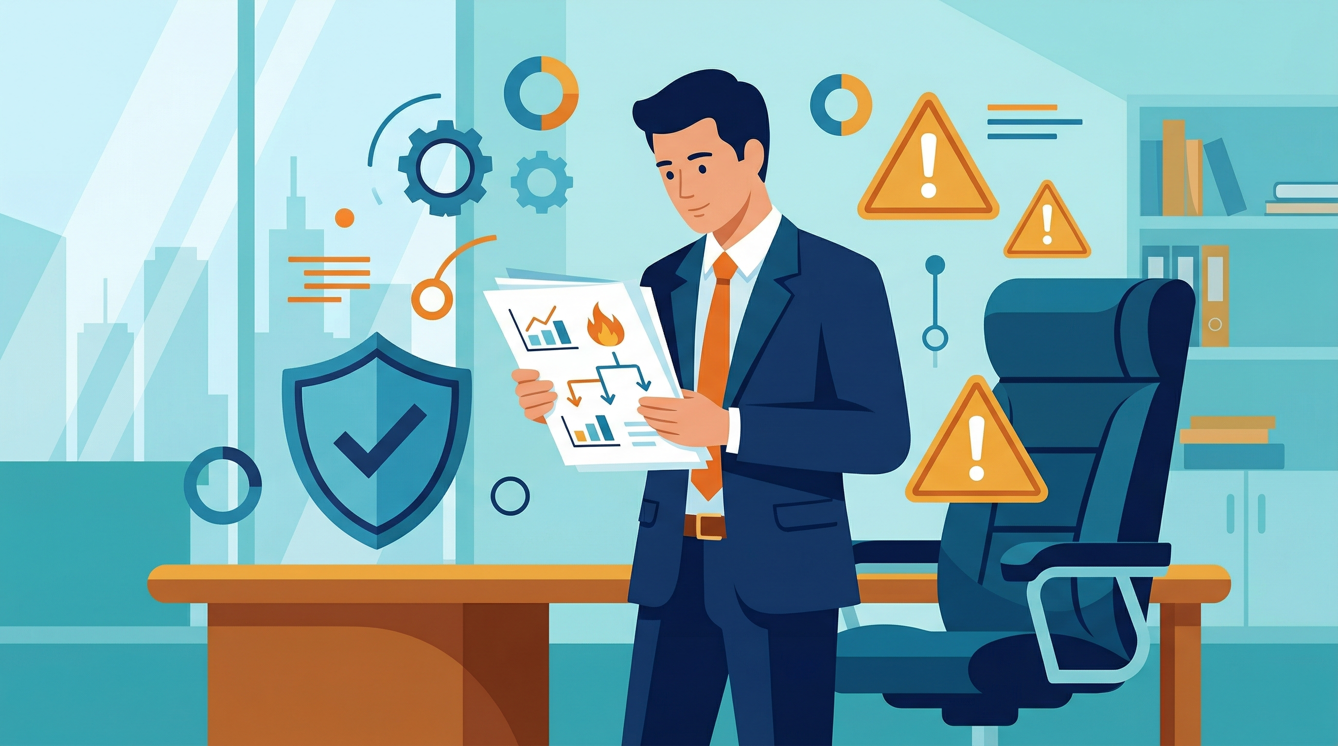 社外取締役の就任前に知るべきリスクと備えを解説するイメージ