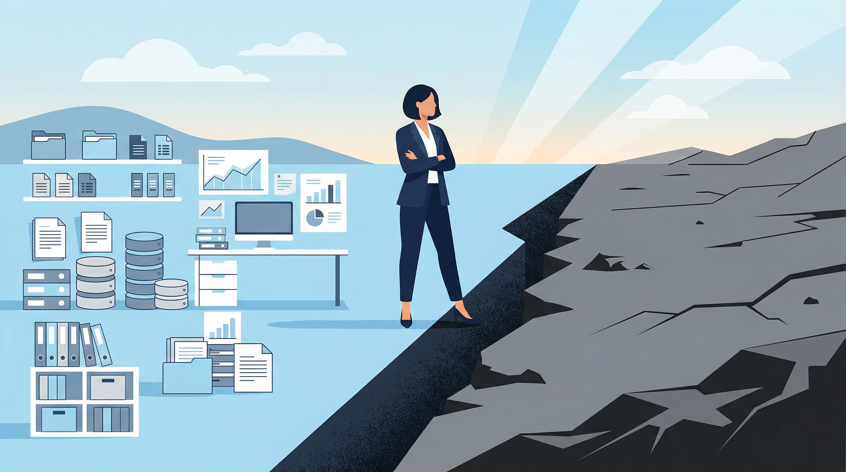 善管注意義務違反の境界線を解説するイメージ