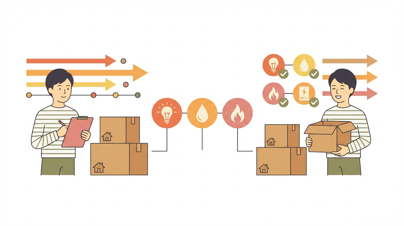 引っ越し手続きチェックリストのイメージ