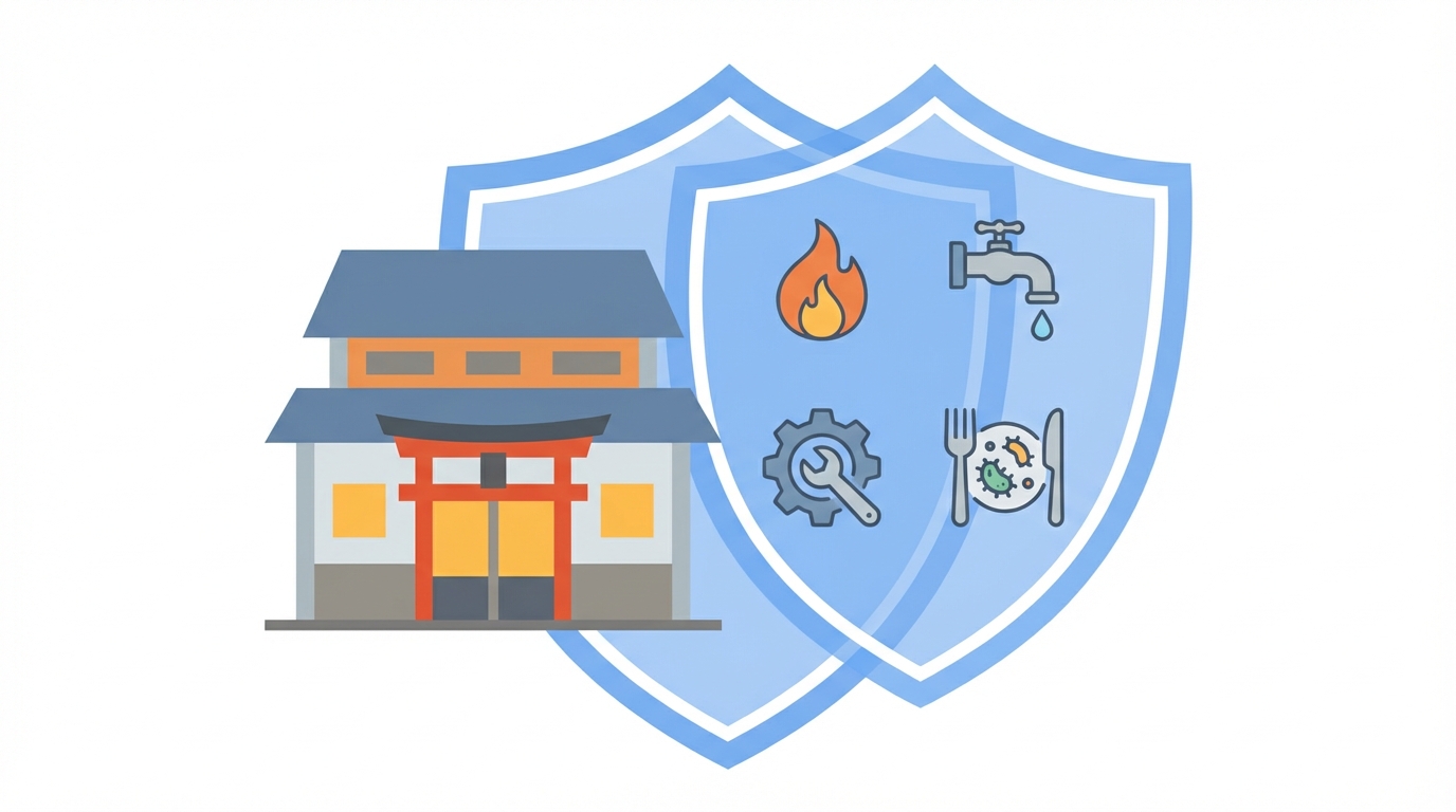 飲食店のリスクと補償