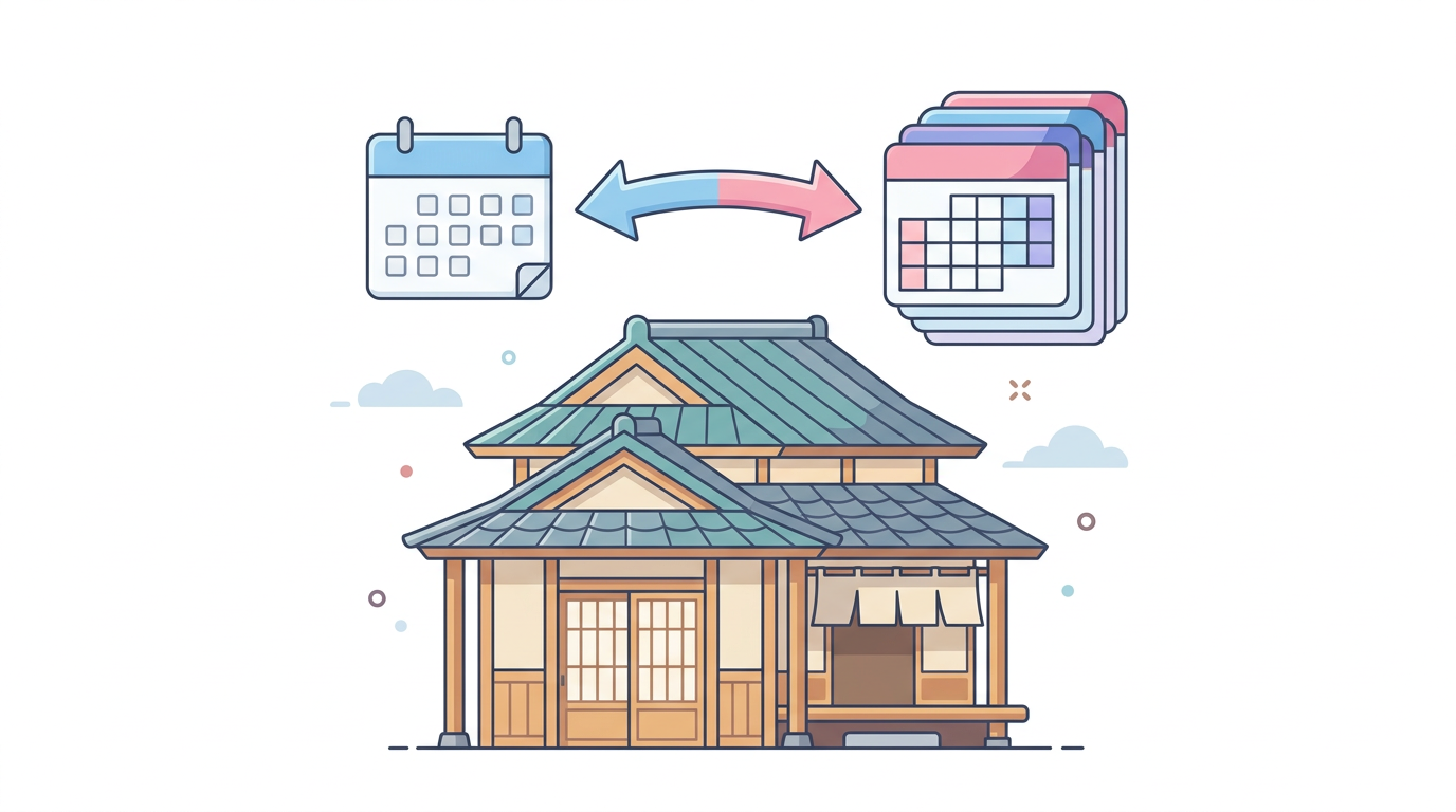 火災保険の契約期間比較のイメージイラスト