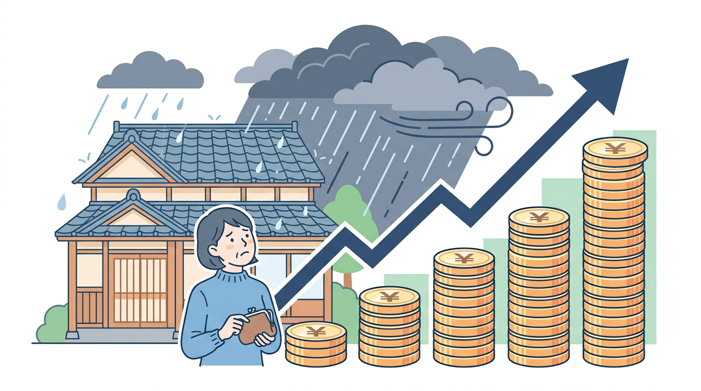 火災保険料の値上げ推移