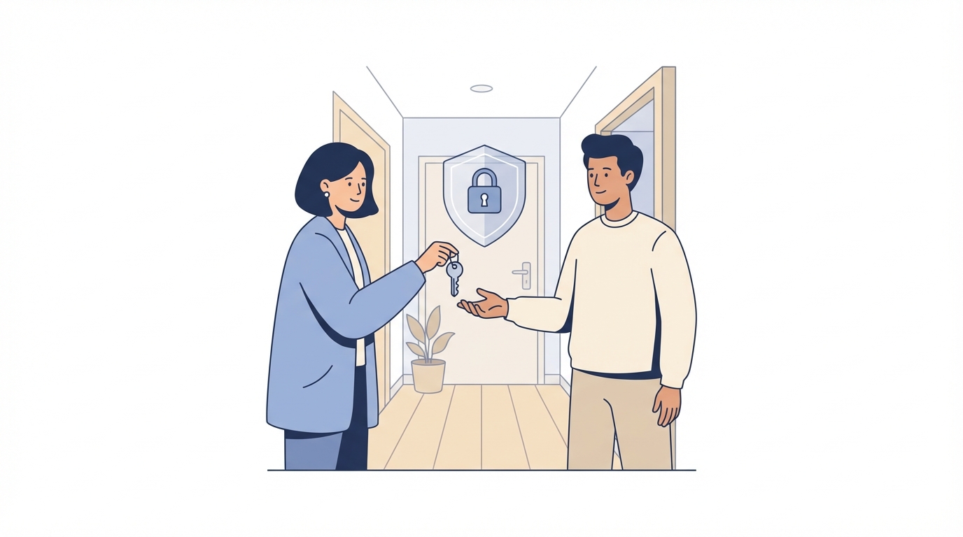 借家人賠償責任保険のイメージイラスト