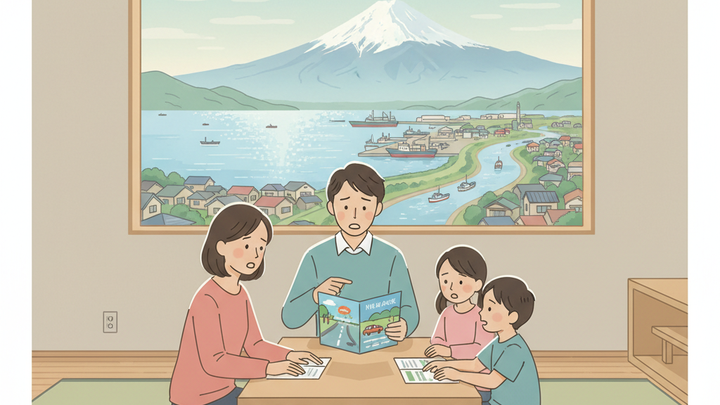 沼津市の水災リスクと家族の備え